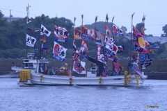 虻田神社　海上神輿