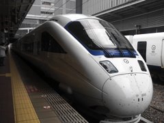 つばめ　博多駅にて