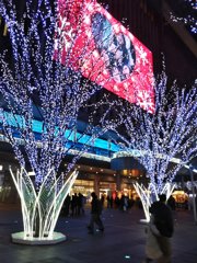 博多駅前　ハートマークに注意