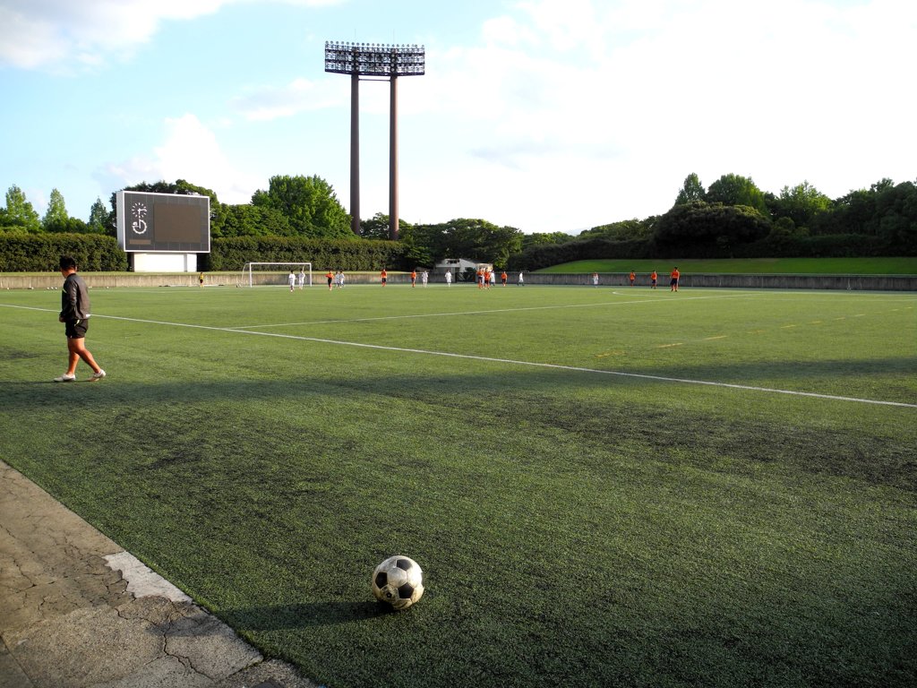 サッカー場