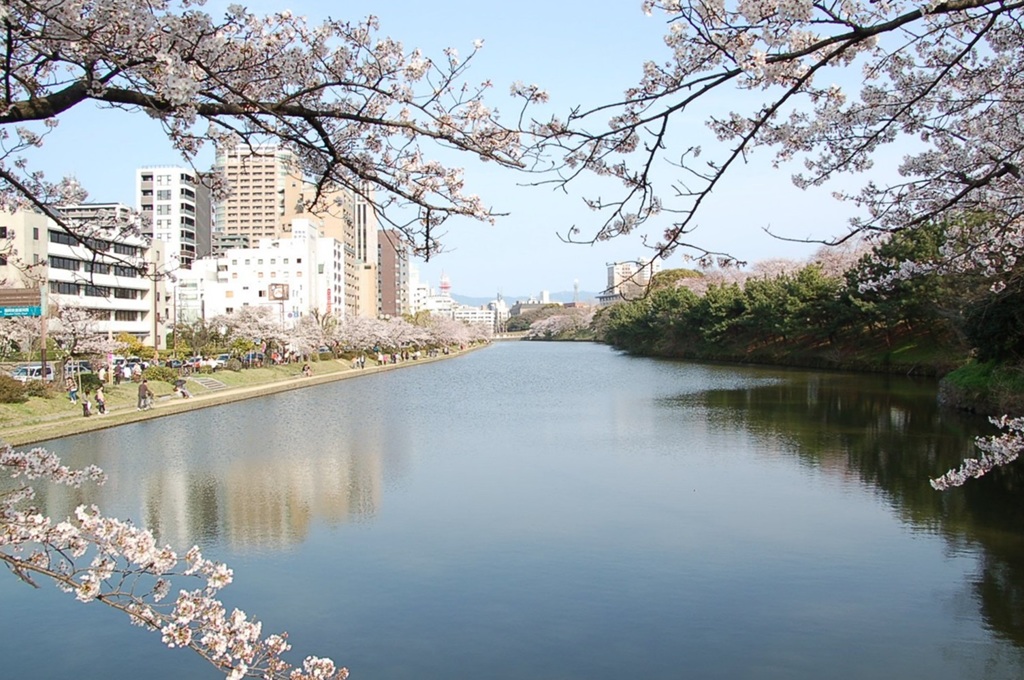 福岡市　舞鶴公園
