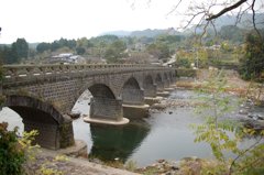 8連アーチ橋　大分県中津市