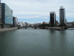 夏の午後　博多中洲