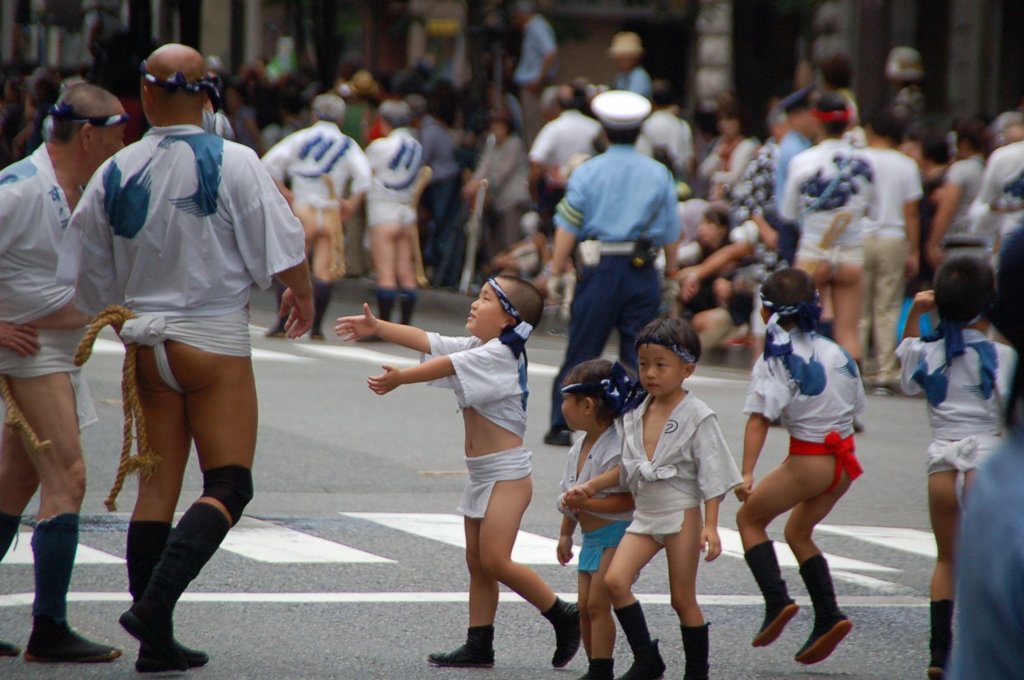 山笠　僕らも参加