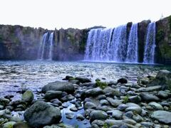 原尻の滝　日本のナイアガラ