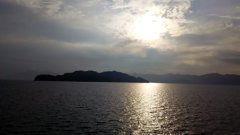 瀬戸内海　夕暮れ時