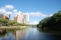 博多　舞鶴城　お堀