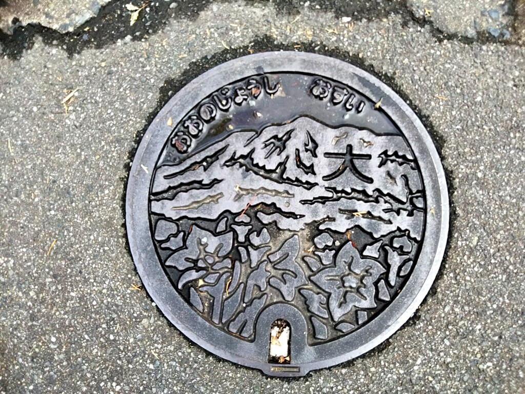 福岡県大野城市のマンホール蓋