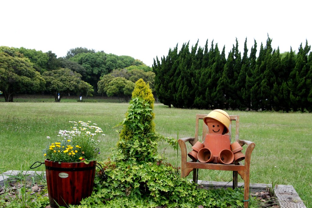 ある公園にて