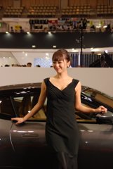 モーターショーにて