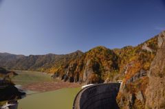 豊平峡ダム紅葉