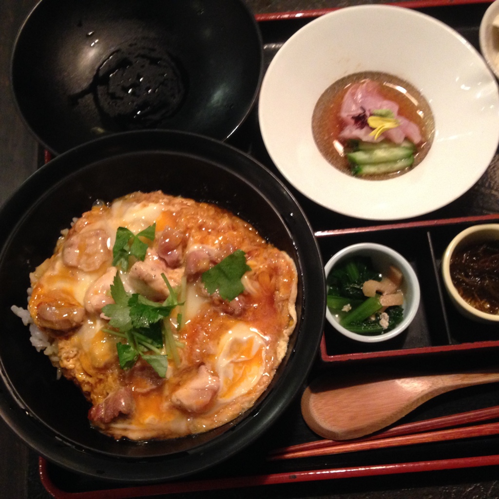 親子丼丼。