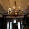 The chandelier.