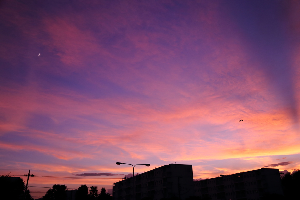 いつもの夕暮れ