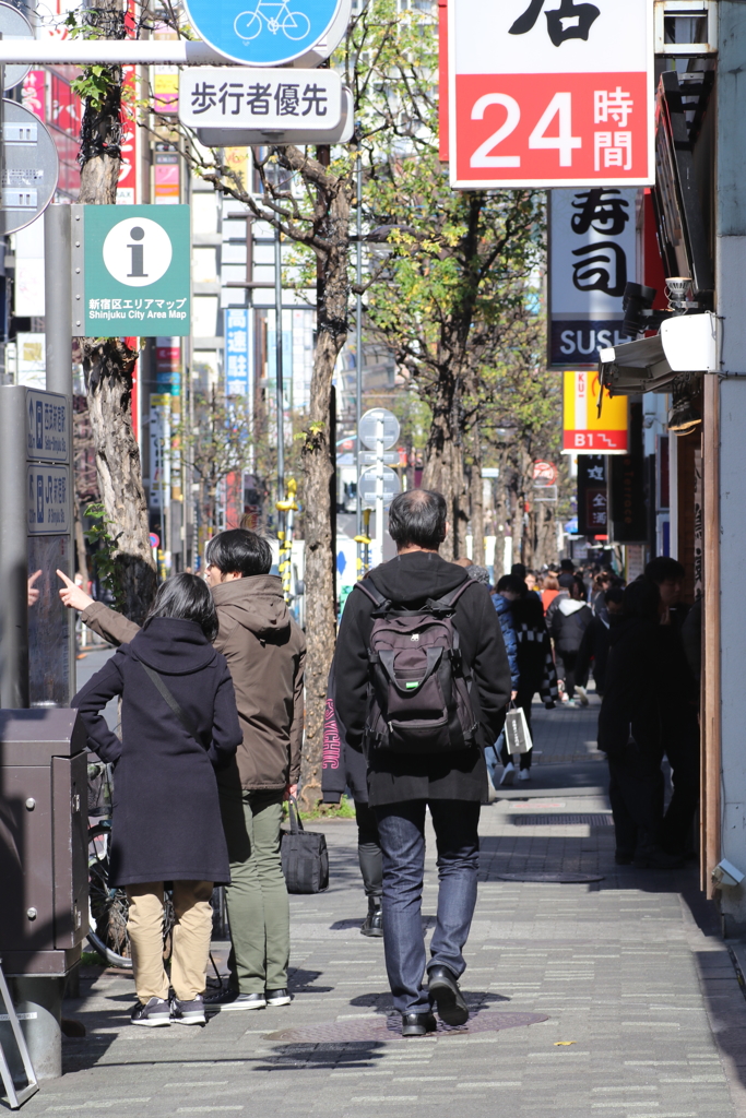 新宿街歩き