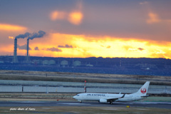 元旦の羽田空港