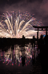 宮島水中花火大会