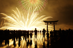 宮島水中花火大会