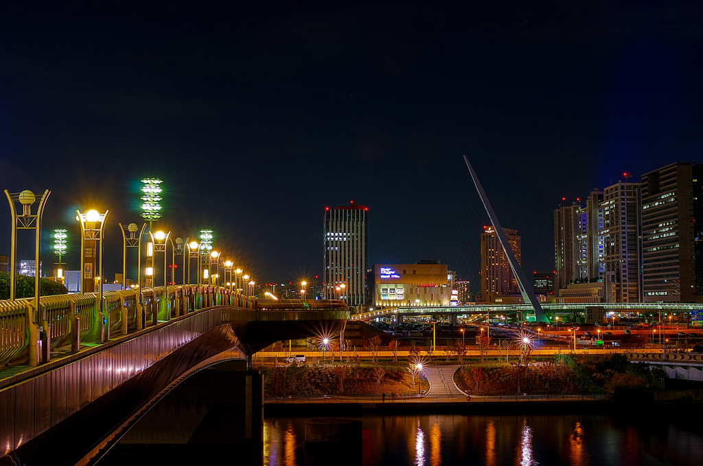 再現像HDR台場夜景