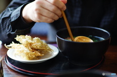 ゴボ天うどん