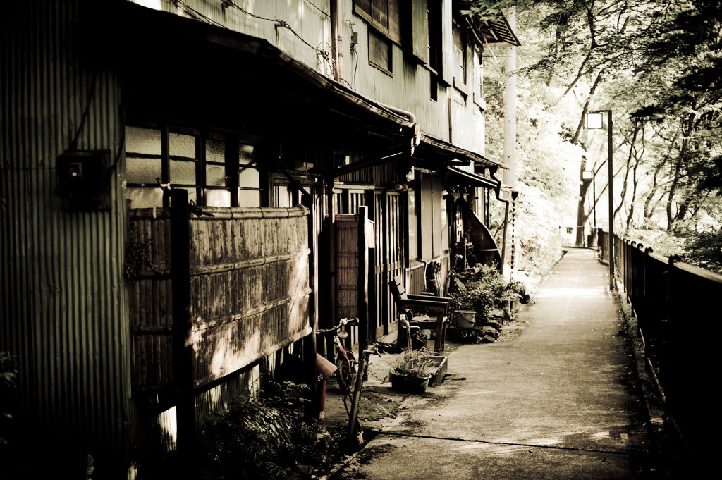 路地裏のひと時