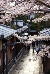 夕暮れの京都