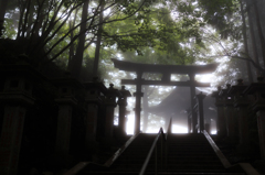 三峯の鳥居