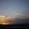 夕日のグラデーション