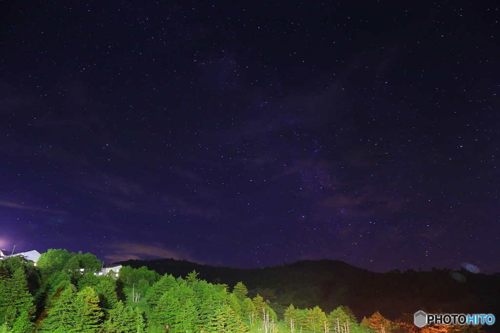 万座の星空　　2