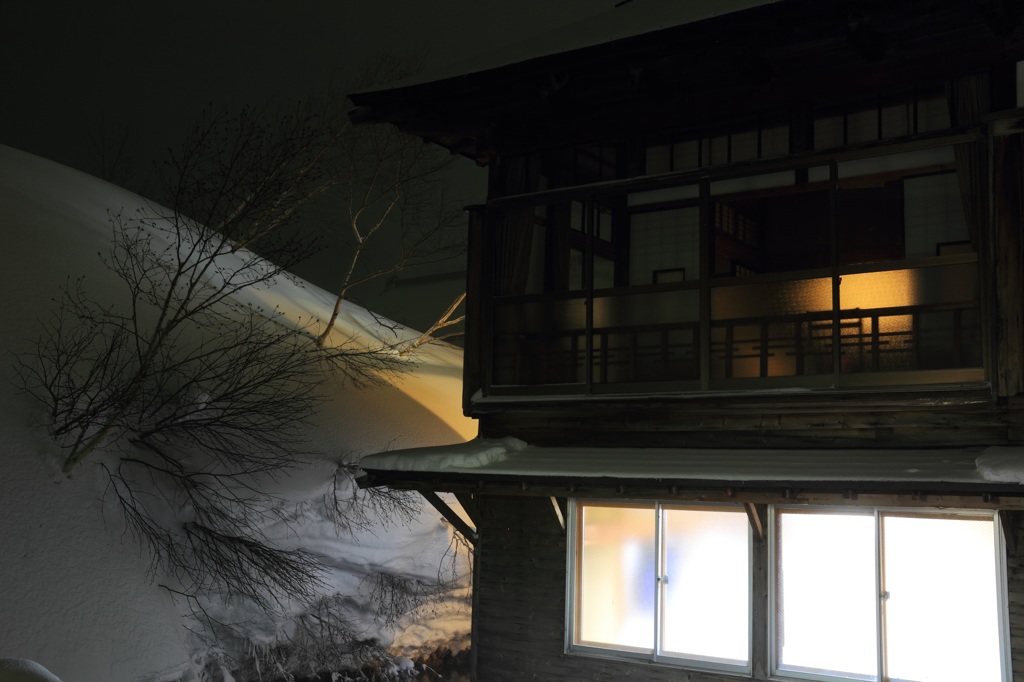 夜の酸ヶ湯
