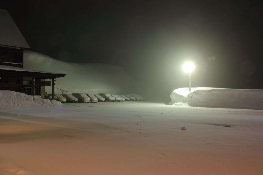 酸ヶ湯の夜