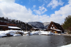 雪解け白川郷１