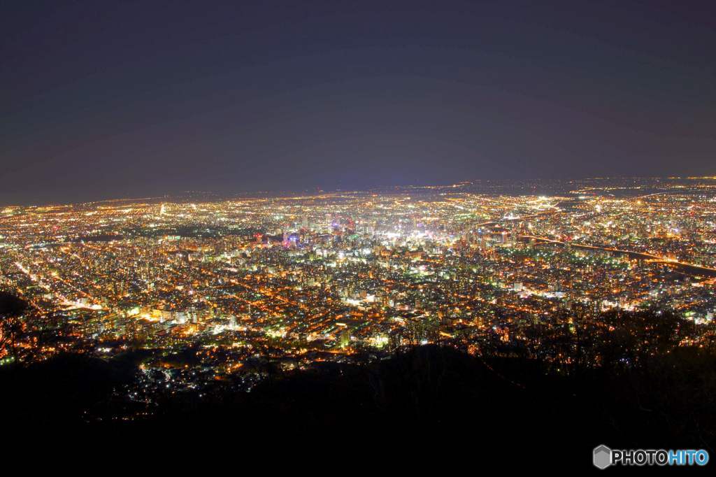 札幌の夜景