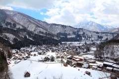 雪解け白川郷２