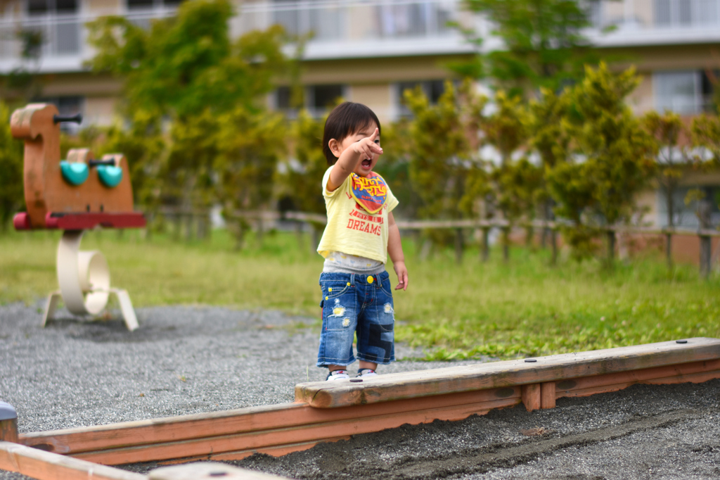 砂場入り宣言！！