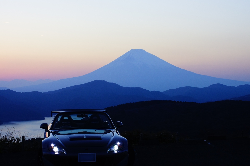 S2000と富士山