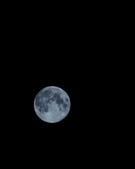 満月を撮って見た。