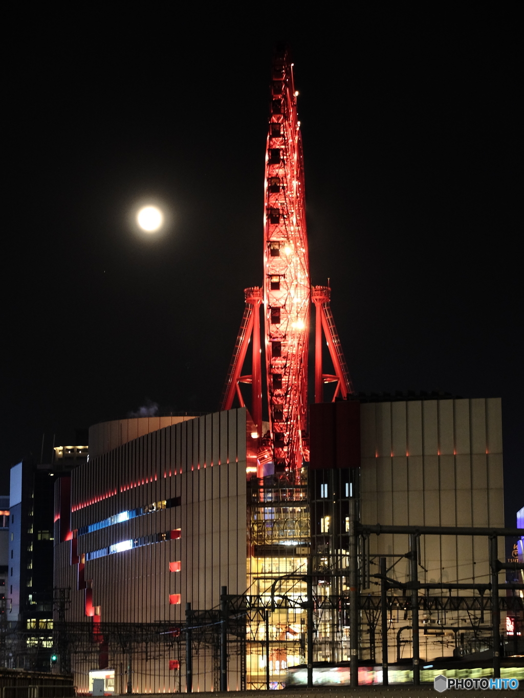 梅田スーパームーン