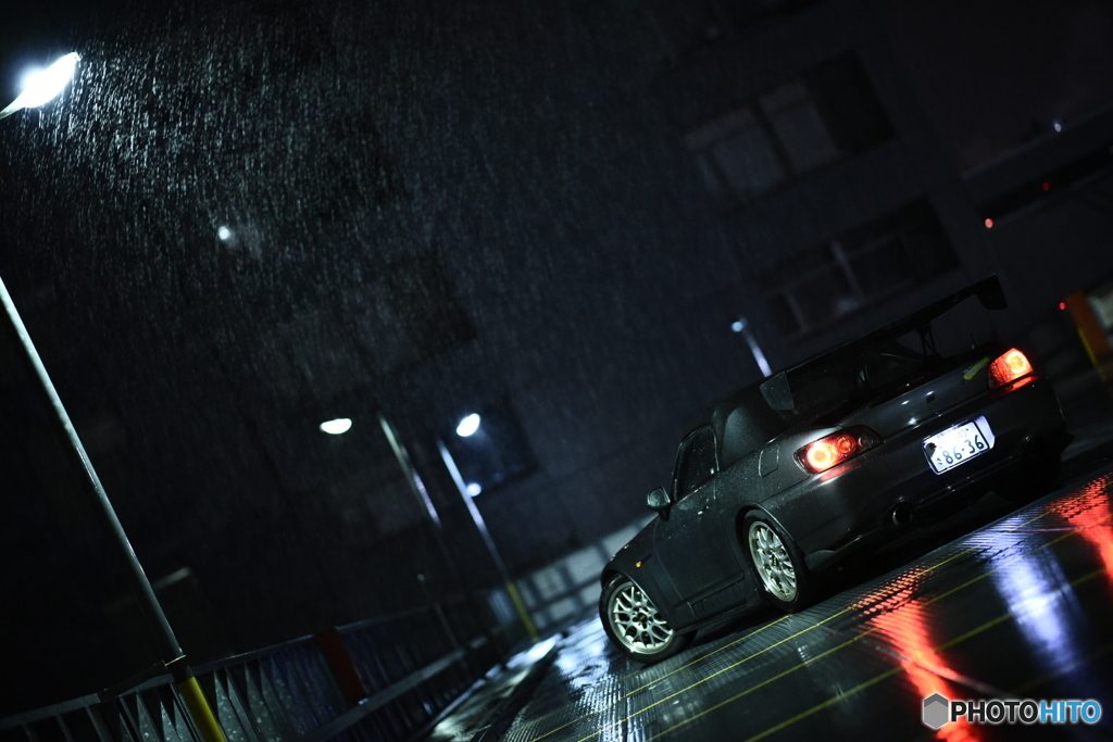 雨（向きを変えて）