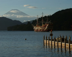 面舵…富士山！