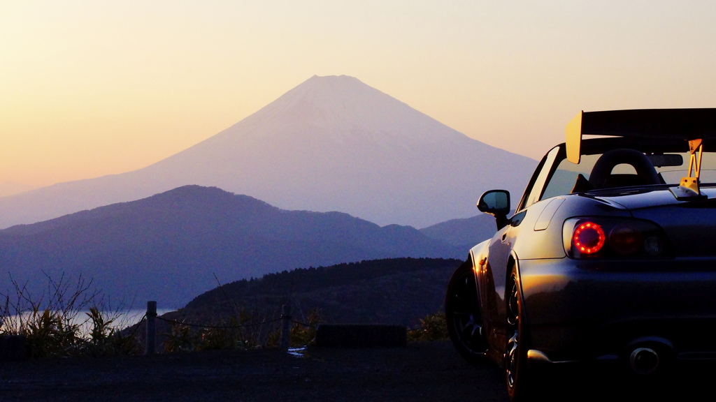 S00と夕焼けの富士山 By Namikii Id 写真共有サイト Photohito