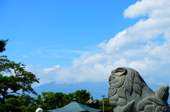 隠れちゃったよ富士山