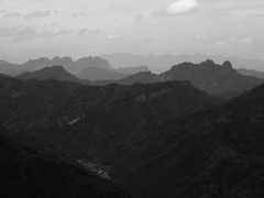 頂上からの風景