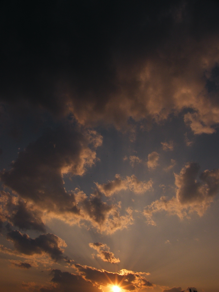 個性的な雲たち