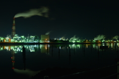 四日市工業地帯の夜景1