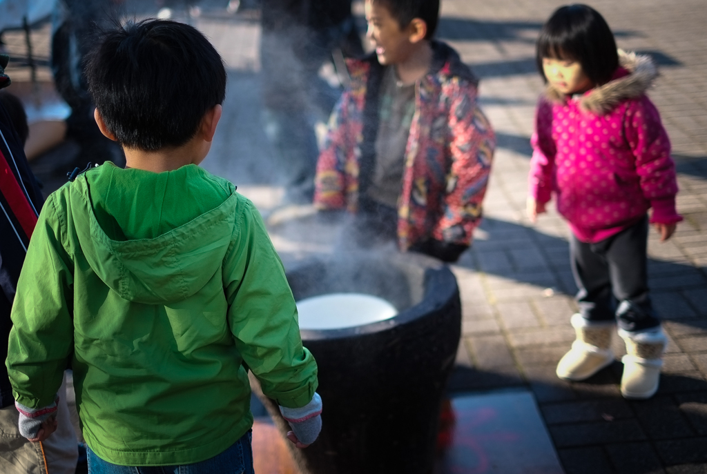 少年、餅に大志を抱く