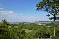 大平山山頂から