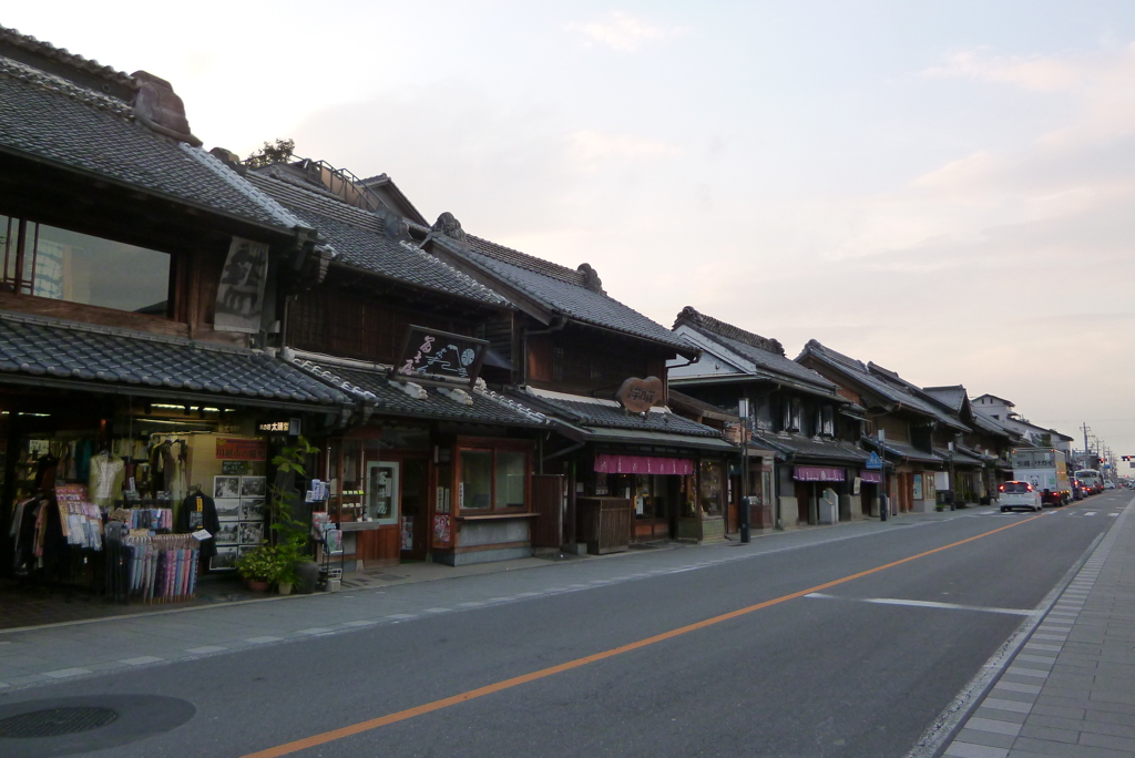 蔵づくりの町並み1