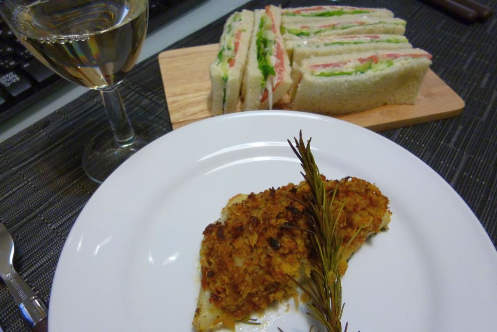 タラのパン粉焼き
