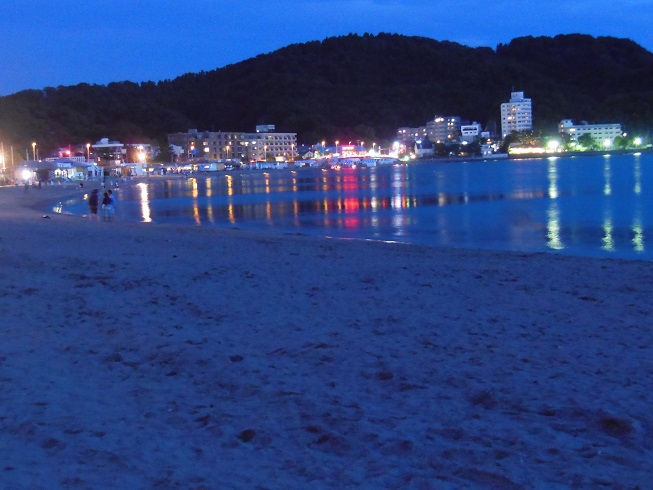♪逗子海岸の夕景